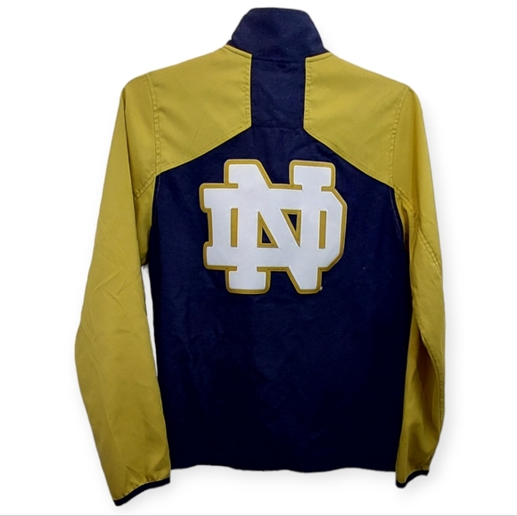 Under Armour Men's Size Small Jacket Notre Dame All Season Gear Zip Up - Picture 4 of 8